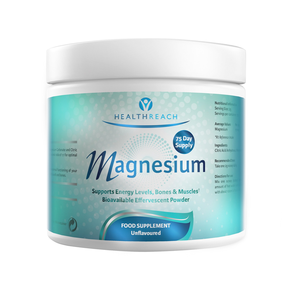 Healthreach Magnesium Powder Unflavoured 150g